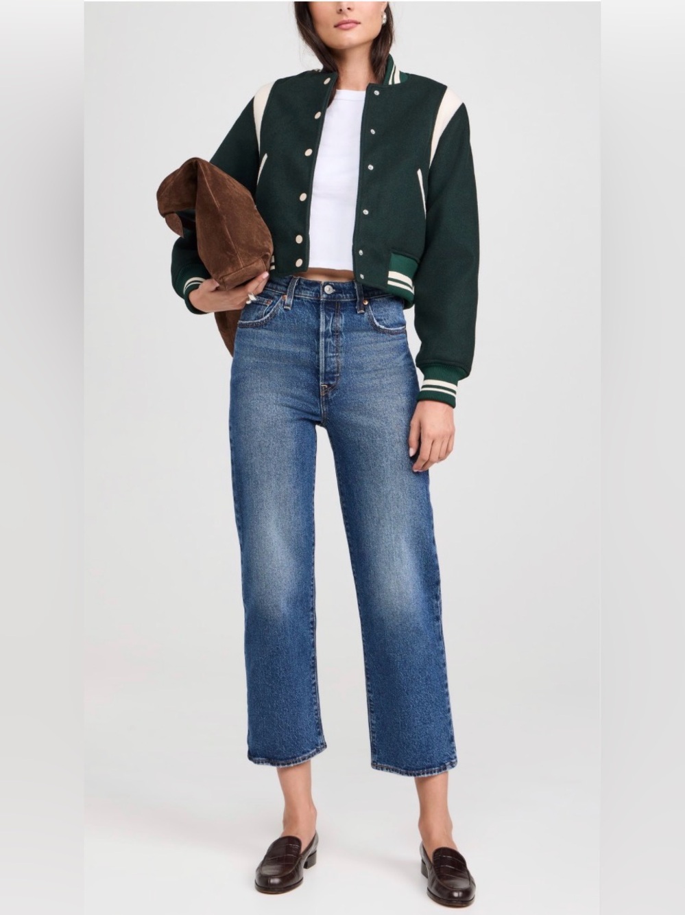 Levis Ribcage Straight jeans